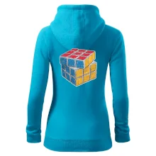 Rubikova kostka kreslená