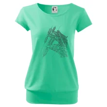 Nákres stožáru vysokého napětí