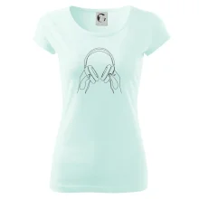 Sluchátka  jedním tahem