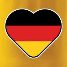 Germany love velké - Německá vlajka