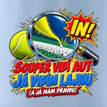 Soupeř vidí aut já vidím lajnu