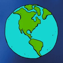 Planeta na prsu - Amerika