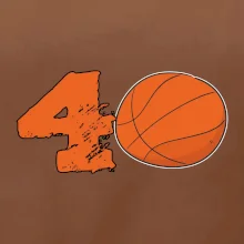 Basketball kulaté narozeniny 40