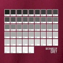 50 barevných odstínů šedi