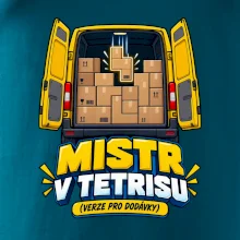 Mistr v tetrisu pro dodávky