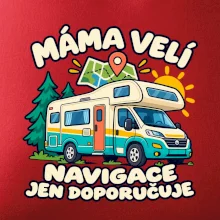 Máma velí navigace jen doporučuje rodinný karavan