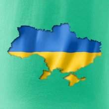 Ukrajina vlajka mapa Ukrajina vlajka mapa