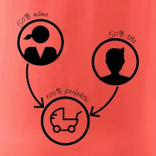 50% máma 50% táta = 100 perfektní