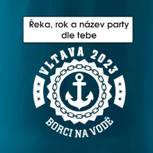 Na vodu - kotva (vlastní nápis) Na vodu - kotva (vlastní nápis)