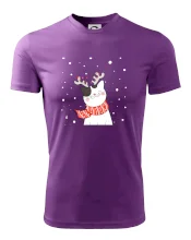 Kočka se sobími rohy