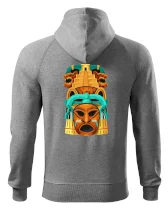 Mayové maska s pyramidou