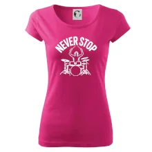 Never Stop a drummer