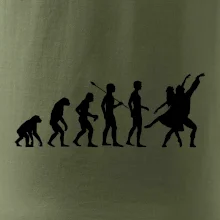 Evoluce tanec - tančící dvojice