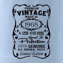 Vintage Etiketa - 1968