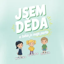 Děda a jeho parta (obrázky a jména vnuků)