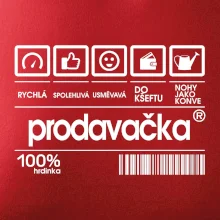 Čárový kód - Prodavačka Čárový kód - Prodavačka