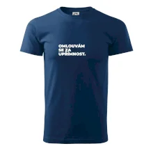 OMLOUVÁM SE ZA UPŘÍMNOST.