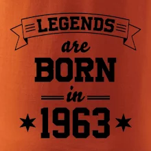 Legends are born in 1963