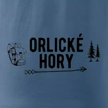 Orlické hory nápis