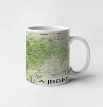 Hrnek - Jeseníky mapa