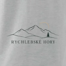 Rychlebské hory minimalistický motiv na výlet