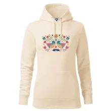 Folklor - dva barevní ptáčci