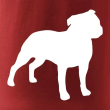 Americký stafordširský teriér  Na prsu