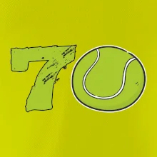 Tenis kulaté narozeniny 70