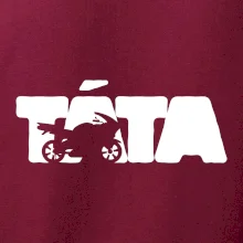 Táta nápis - motorka supersport