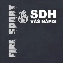 SDH REFLEXNÍ nápis (oheň, firesport, název sboru - vlastní nápis)