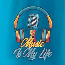 Music is my life sluchátka