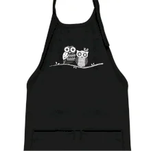 Dvě sovy abstraktní