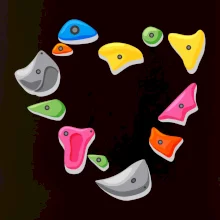 Lezení na stěně - srdce