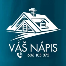 Tričko pro pokrývače - Velká střecha