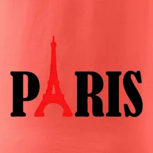 Paris nápis Eiffelova věž