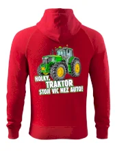 Holky, traktor stojí víc než auto