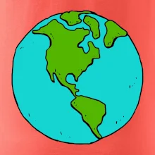 Planeta na prsu - Amerika