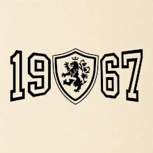 Narozeninový motiv - znak - 1967
