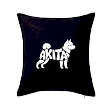 Akita Inu - Nápis v těle