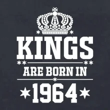 Kings are born in 1964