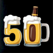 Padesátka v pivu s lahváčem