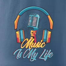 Music is my life sluchátka