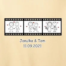 Svatební den - váš nápis (Hana-creative)