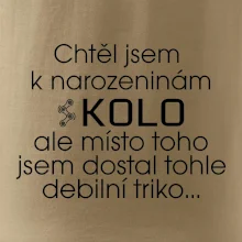 Chtěl jsem dostat k narozeninám kolo