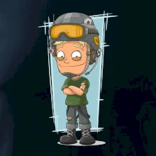 Vesmírný voják denim