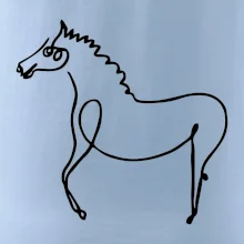 Kůň kreslený Kůň kreslený