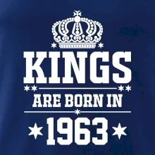Kings are born in 1963