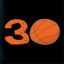 Basketball kulaté narozeniny 30 Basketball kulaté narozeniny 30