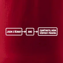 Jsem z října mám vždycky pravdu diagram