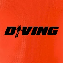 Diving nápis potápěč